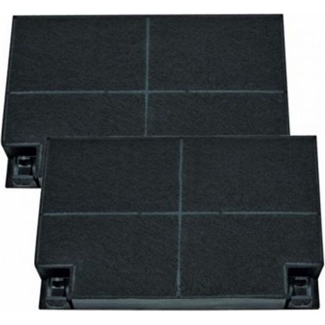 2PZ FILTRO CAPPA CARBONE ATTIVI FABER 229X152X20,6MM OMNIA ISOLA AXIA BEST