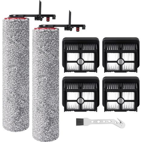 Lote de accesorios para aspiradora seca y húmeda Dreame H15 Pro Heat: 2 rollos de cepillo, 4 filtros secos, 1 cepillo de limpieza. (1/5)