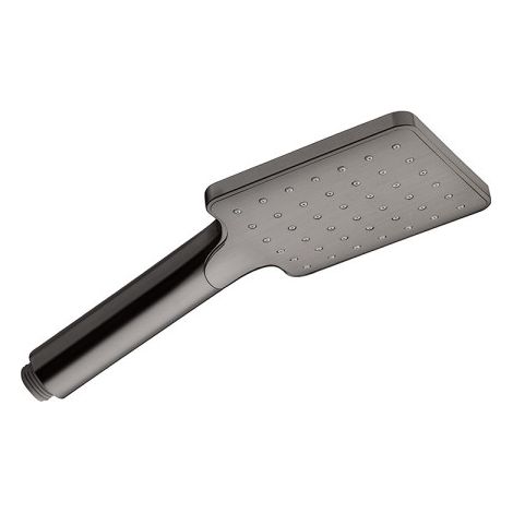 Douchette monojet carree chrome noir brosse - CRISTINA ONDYNA PD18575
