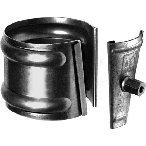 Bague autobloquante VM Building - quartz-zinc - Ø80 mm - 220002579