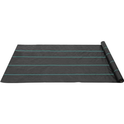 2 x 5 m Unkrautvlies für den Gartenboden, Unkrautvlies zur Bodenabdeckung für Garten/Hausgebrauch (1/5)
