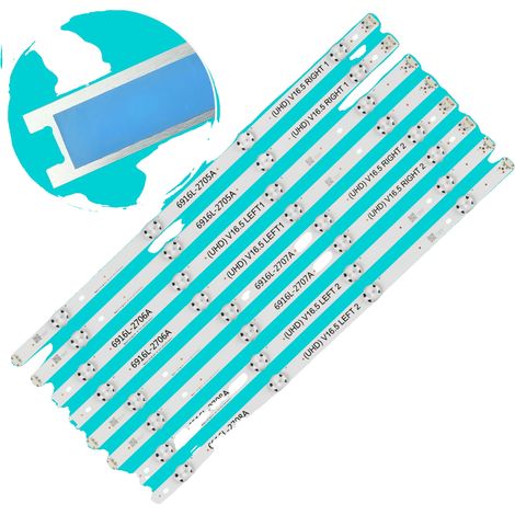 LED-Hintergrundbeleuchtungsstreifen, Länge 977 mm, 8 LED-Perlen, 3V Spannung, kompatibel mit mehreren Modellen, CE-zertifiziert (1/5)