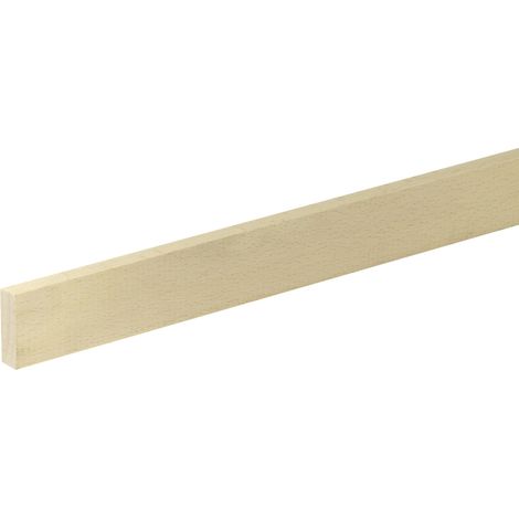 FN Neuhofer Flachleiste 210 cm 29 x 10 mm Buche Leisten (1/2)