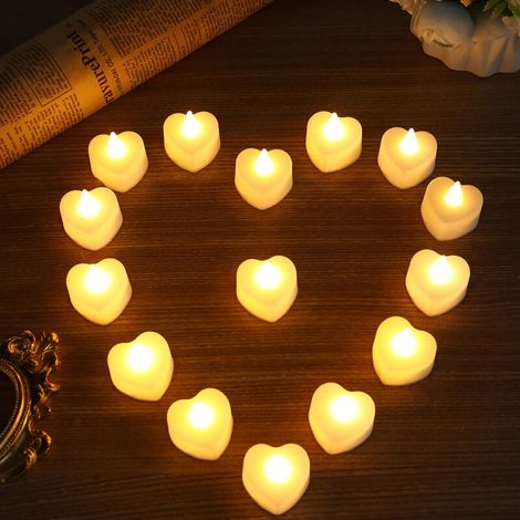 24pcs LED electronic candle lamp romantic wedding birthday Valentine's Day confession scene decoration street lamp.