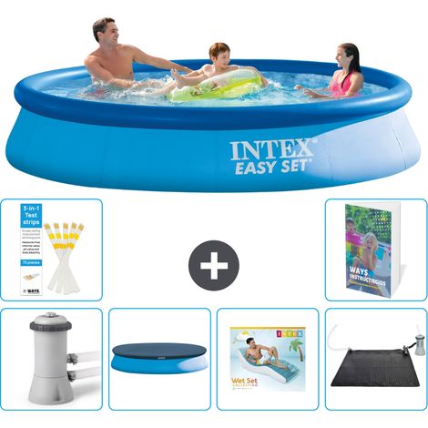 Intex Piscina Easy Set Rotonda - 366x76 cm - 7-pezzi  S219