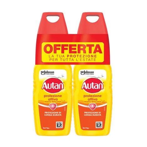 REPELLENTE INSETTI PROTECTION PLUS PACK AUTAN - SPRAY VAPO ML 100 CF=PZ 2- 6 confezioni