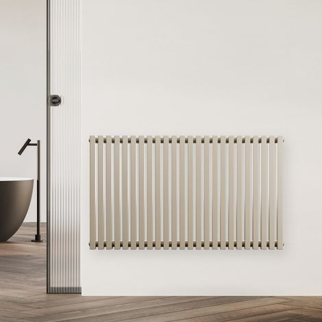 Blumfeldt Radiador Delgado  Diseño Moderno  63 x 108 cm  891 W  Conexión Lateral (1/5)