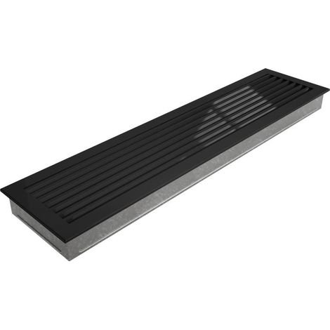 Lüftungsgitter FRESH 17x70 schwarz