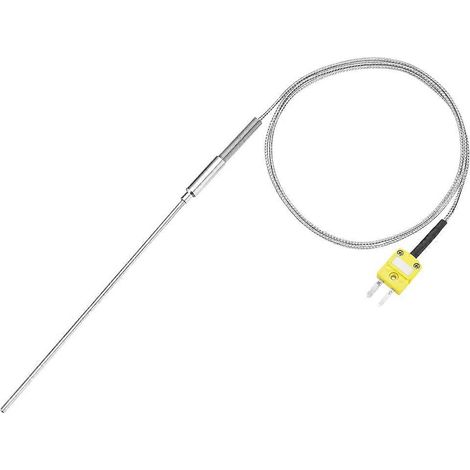 K Type Thermocouple with Plug Meter température Capteur Probe – 50 to 1100°C3.3ft Wire 3.2x150mm (1/5)