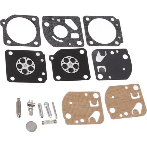 Kit de réparation de carburateur Zama RB-29 avec membrane et joint, haute fiabilité, fer et caoutchouc, pièce de rechange (1/5)