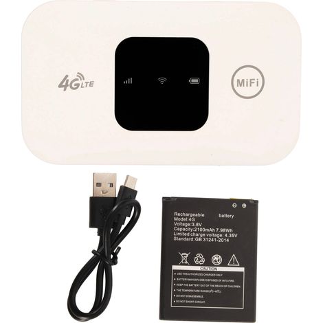 Hotspot WiFi Mobile 4G LTE avec emplacement pour carte SIM jusqu'à 10 utilisateurs Hotspot Wifi Portable pour l'afrique moyen-orient pour les voyages (1/5)