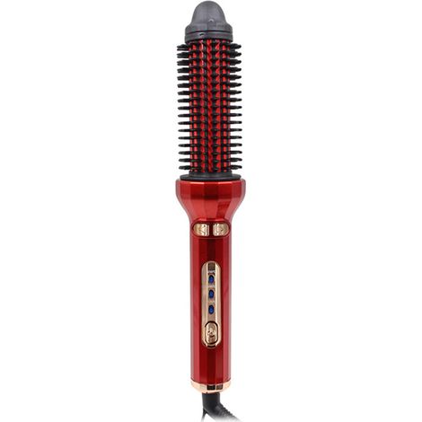 2-in-1 Haarglätter und Lockenstab, automatischer Lockenstab, Stylingbürste mit drei Geschwindigkeitsstufen.