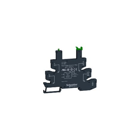 Base SSL - 6 A - 5/24 VDC - morsetto a vite - per relè SSL - SSLZVA1