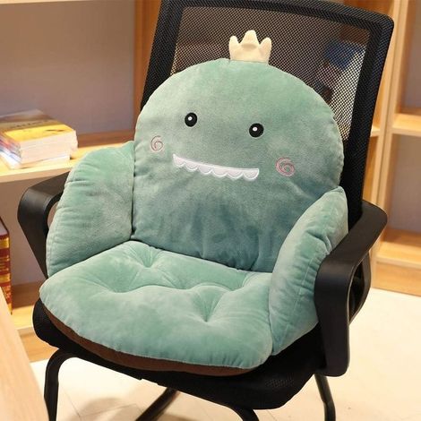 （Dinosaurs）Washable Seat and Back Cushions Chair Backrest Cushions for Office Chair/Dining Chair/Sofa/Gaming Chairs (1/5)