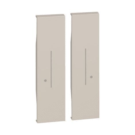 Enjoliveur Living Now with Netatmo pour commande sans fil double 2 modules-sable BTICINO BTKM36M2 (1/2)