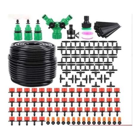 DIY Gardening Irrigation System Kit 50M Drip Garden Watering System For Garden, Lawn, Landscape, Vegetable Garden (1/4)