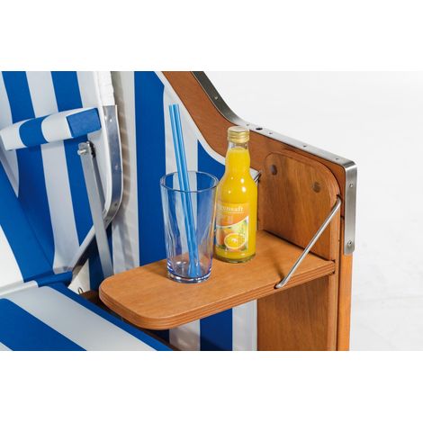 Seitentisch klappb. f. Modell Rustikal 34/305/405 Z Teak