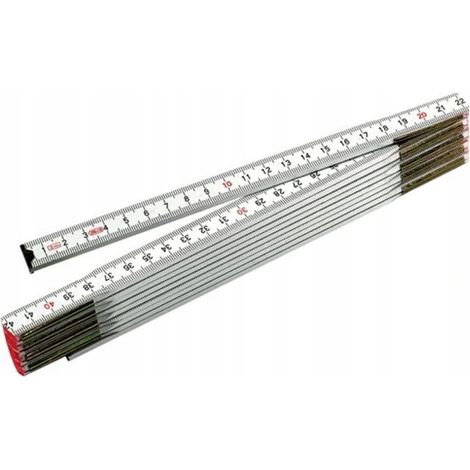 Mètre ruban en bois pliable de 1 m