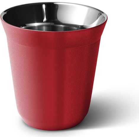 Tazza da 80 ml ROSSO METALLIZZATO (1/5)