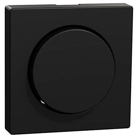 MEG5250-0403 ZENTRALPLATTE MIT DREHKNOPF, OCEAN PLASTIC, SCHWARZ MATT
