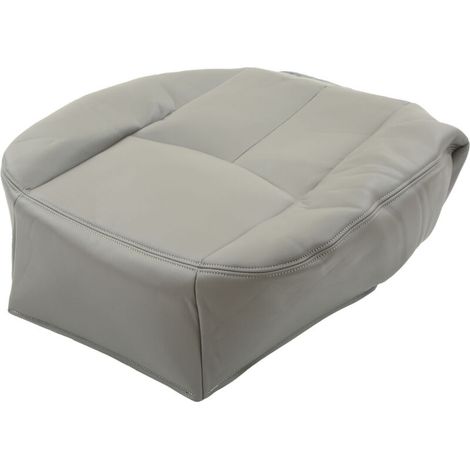 Housse de siège inférieur de conducteur en cuir artificiel, tapis de coussin de remplacement pour Chevy Tahoe banlieue-Crezuo
