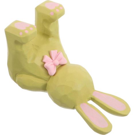 Support de téléphone en bois en forme de lapin mignon, compatible avec un bureau créatif (1/5)