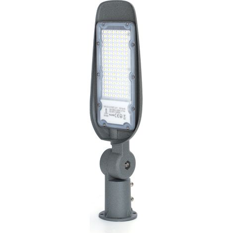 Aigostar Farola LED, 150W, luz blanca fría 6500K, 15000lm. Luz LED para exterior, impermeable IP65, protección de impactos IK07. Iluminación LED para patios, aparcamientos, canchas, plazas (1/5)