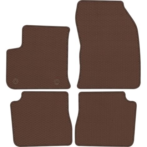 Opel Mokka-e à partir de 2021 Tapis dédiés - EVA HONEYCOMB MARRON (1/5)