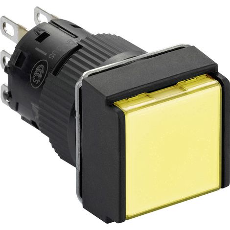 Schneider Electric XB6ECW5J1P XB6ECW5J1P Leuchtdrucktaster 12 V 3 A  tastend   IP65 1 St.