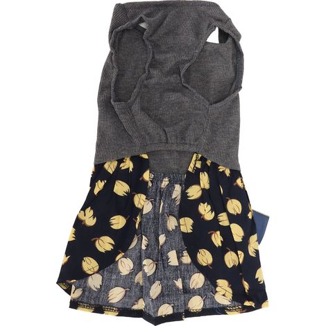 Robe pour chien respirante, mignonne, à fleurs, style princesse, avec nœud papillon, pour petits chiens et chats, idéale au quotidien, pour les fêtes et festivals. Taille S. (1/5)