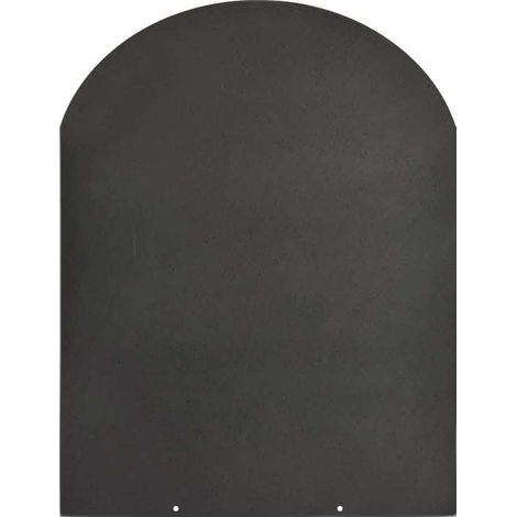 Pedana salvapavimento per stufe a legna e pellet in acciaio 80x60 (1/4)