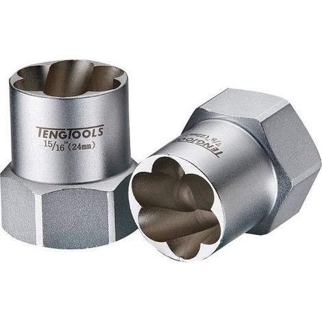 Extractor para tuercas hexagonal de 1/2´´ 25 mm (1") TENGTOOLS 178010500