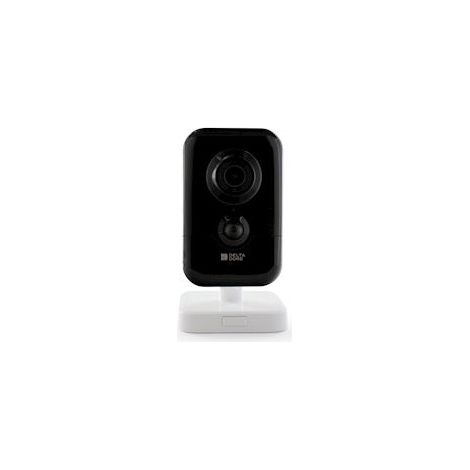 Delta Dore – Caméra de surveillance intérieure connectée wifi full HD 1080p – Vision nocturne – Grand angle 130° – Audio bidirectionnel – Sirène intégrée (1/3)