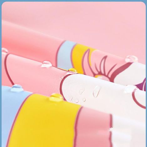 Imperméable pour enfants (filles, maternelle, primaire et tout-petits), motif licorne rose, taille M