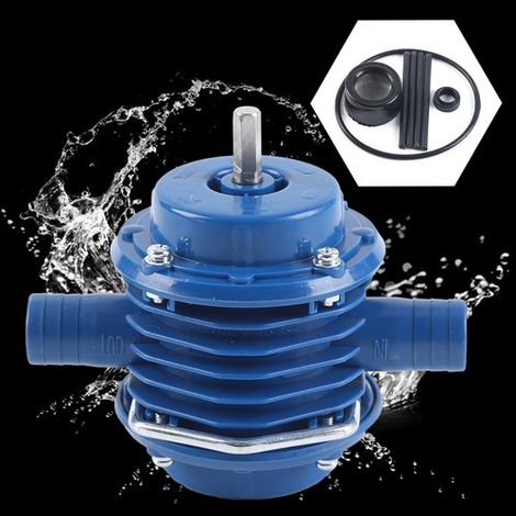 Small Self-priming Electric Drill Pump Hand Drill Powered Water Centrifugal Pump (1/5)