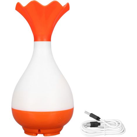 Diffuseur d'huiles essentielles USB 95ml orange pour voiture maison bureau (1/5)