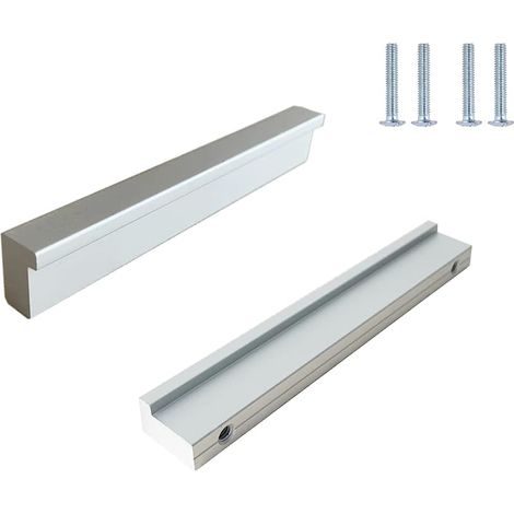 Poignées de Placard, 2 Poignée Solide Aluminium de Meuble en Délicat Utilisées Pour Les Meubles de Chambre à Coucher (1/5)