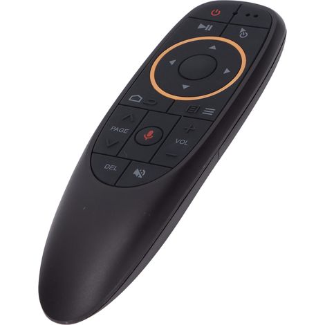 Souris aérienne avec gyroscope intégré, prise en main facile, design ergonomique, contrôle précis, télécommande pour TV et ordinateur.