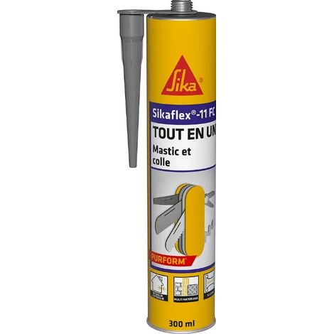 SIKA Silikon-Dichtmasse SikaSeal 184 Mauerwerk - Betongrau - 300ml