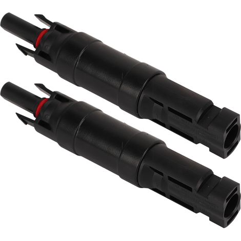2-teiliger, wasserdichter 20-A-Photovoltaik-Solarstecker (IP67) mit Sicherung und Diode für den Anschluss von Solaranlagen (1/5)