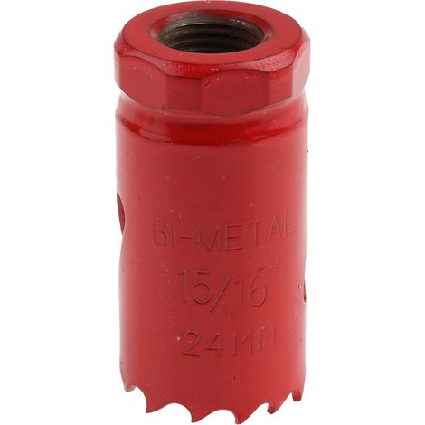 Scie cloche RS PRO HSS 24mm, profondeur de coupe 32mm ( Prix pour 1 ) (1/2)