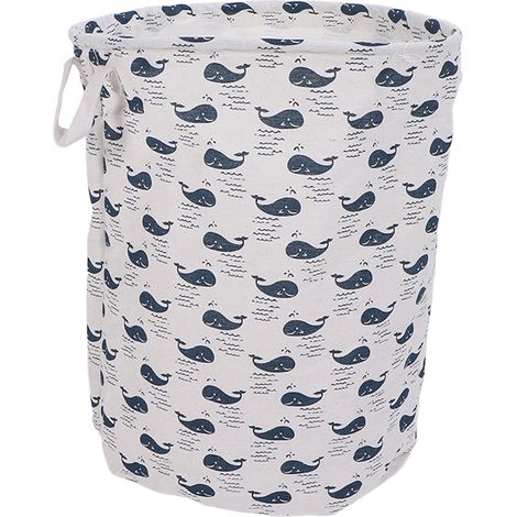 Panier à Linge Pliable Imperméable, Corbeille de Rangement pour Vêtements et Couvertures, Organisateur pour Personnes Âgées, Lot de 1 (1/5)