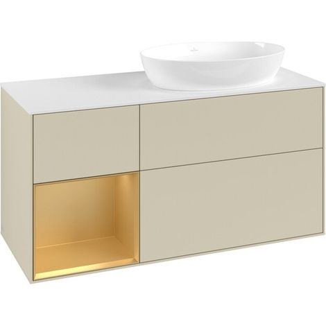 Villeroy & Boch FA41HFHJ Armoire sous-lavabo Finion FA4 (1/3)