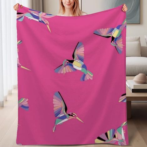Couverture de lit en polaire, couverture de luxe douce en microfibre printemps-été, décoration de chambre, cadeau idéal pour femmes hommes, 6080 pouces (1/4)
