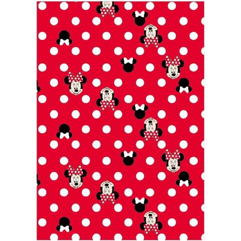Disney Minnie Maus Hundedecke 100 x 70 cm Kuschelige Haustierdecke aus 100% Polyester