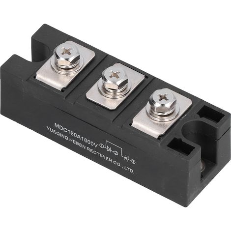 Pont Redresseur 3 Bornes Module de Redressement Accessoire Distribution Électrique MDC160A 1600V (1/5)