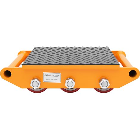 Déplaceur De Machines Stable Flexible Silencieux Absorption Chocs, Transporteur À Patins Pour Entrepôt Usine Atelier Industriel Chariot Skate Pour Équipement Lourd (1/5)