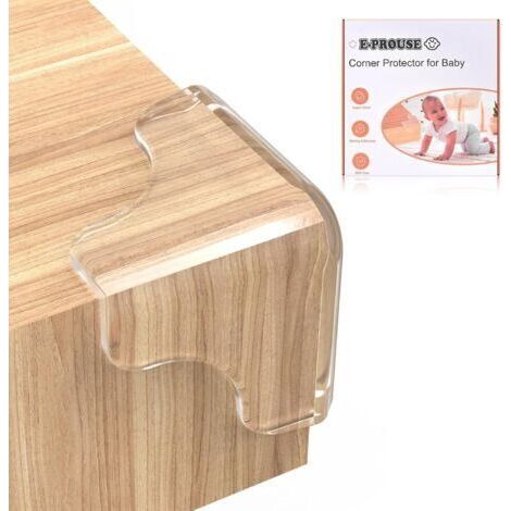 Pair 8PCS Coin de Table Protection Bebe, Protection Coin de Table Transparent,Protecteur d'angle de Meuble avec Une Forte adhérence (1/5)