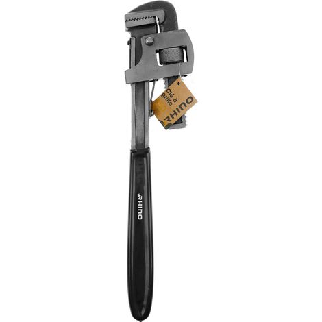 Clés Serre-Tubes, Clé à Griffe - Longueur 450 mm - Fabriqué en Acier - Manche avec poignée Ergonomique - Plusieurs Tailles Disponibles (1/5)