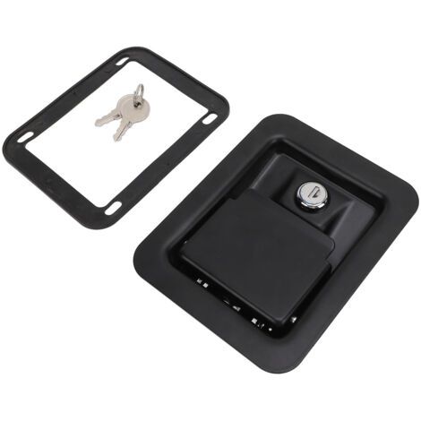 Loquet de Poignée de Boîte à Outils, Serrure de Boîte à Outils de Camion Robuste en Acier Inoxydable 304 étanche pour Camping-car pour Caravane.